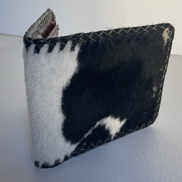 Mexican Genuine Cowhide Leather Wallet Handmade in Mexico Artisan Cowboy Vaquero - Picture 1 of 11
